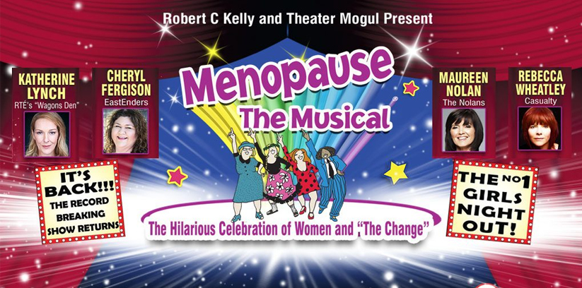 Theatre Flyer Menopause The Musical Maureen Nolan BRAND NEW 